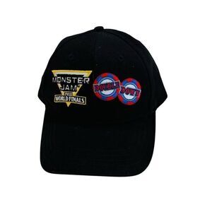 Monster Jam Hat XVIII World Finals Double Down Adjust Vintage Baseball Cap